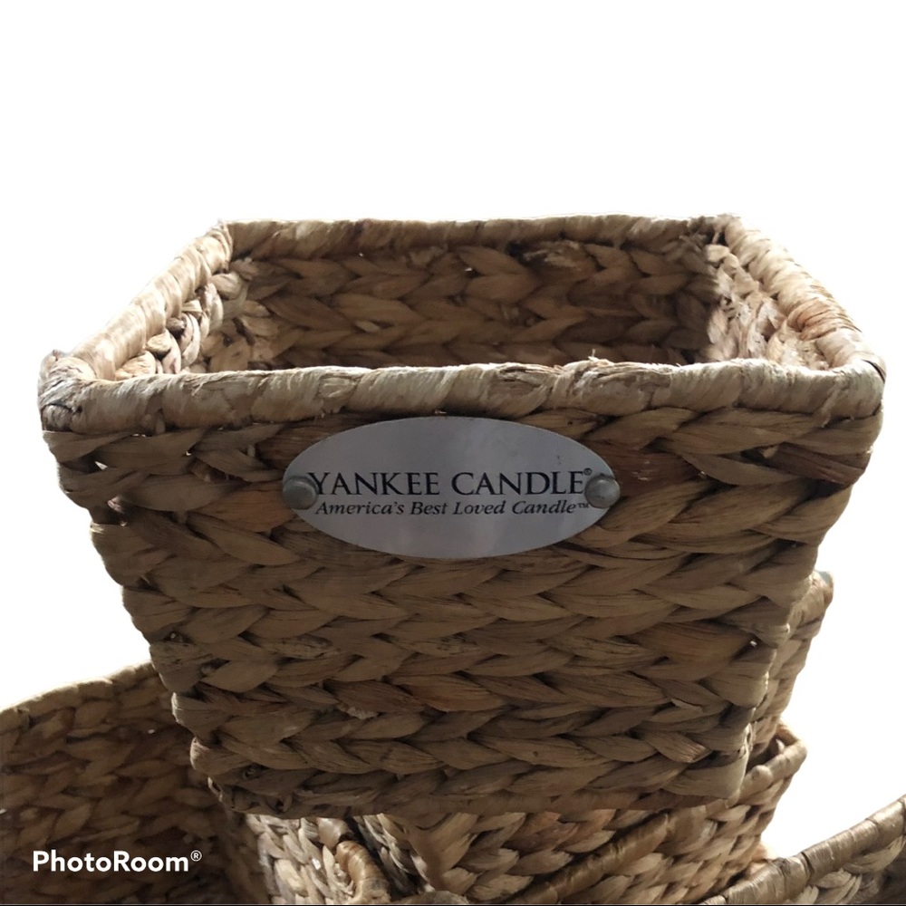 YANKEE CANDLE  Baskets-set of 6 - Picture 2 of 7
